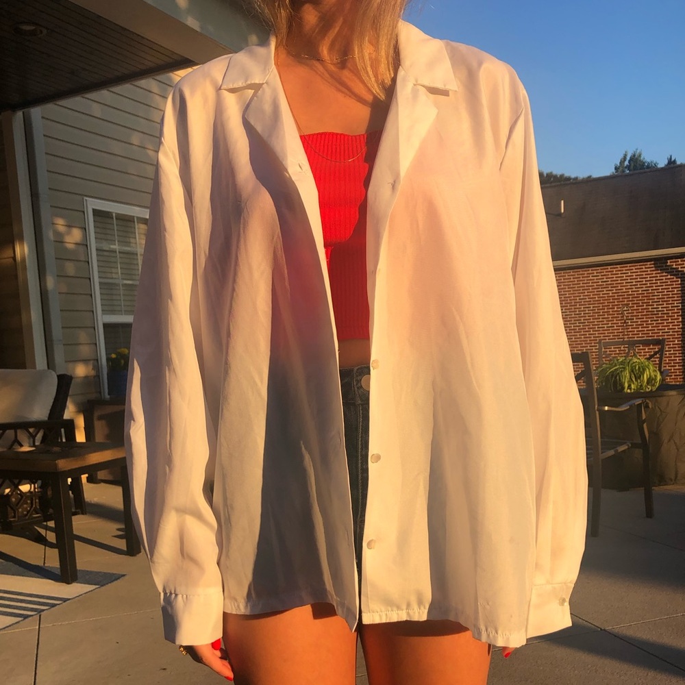 White button up